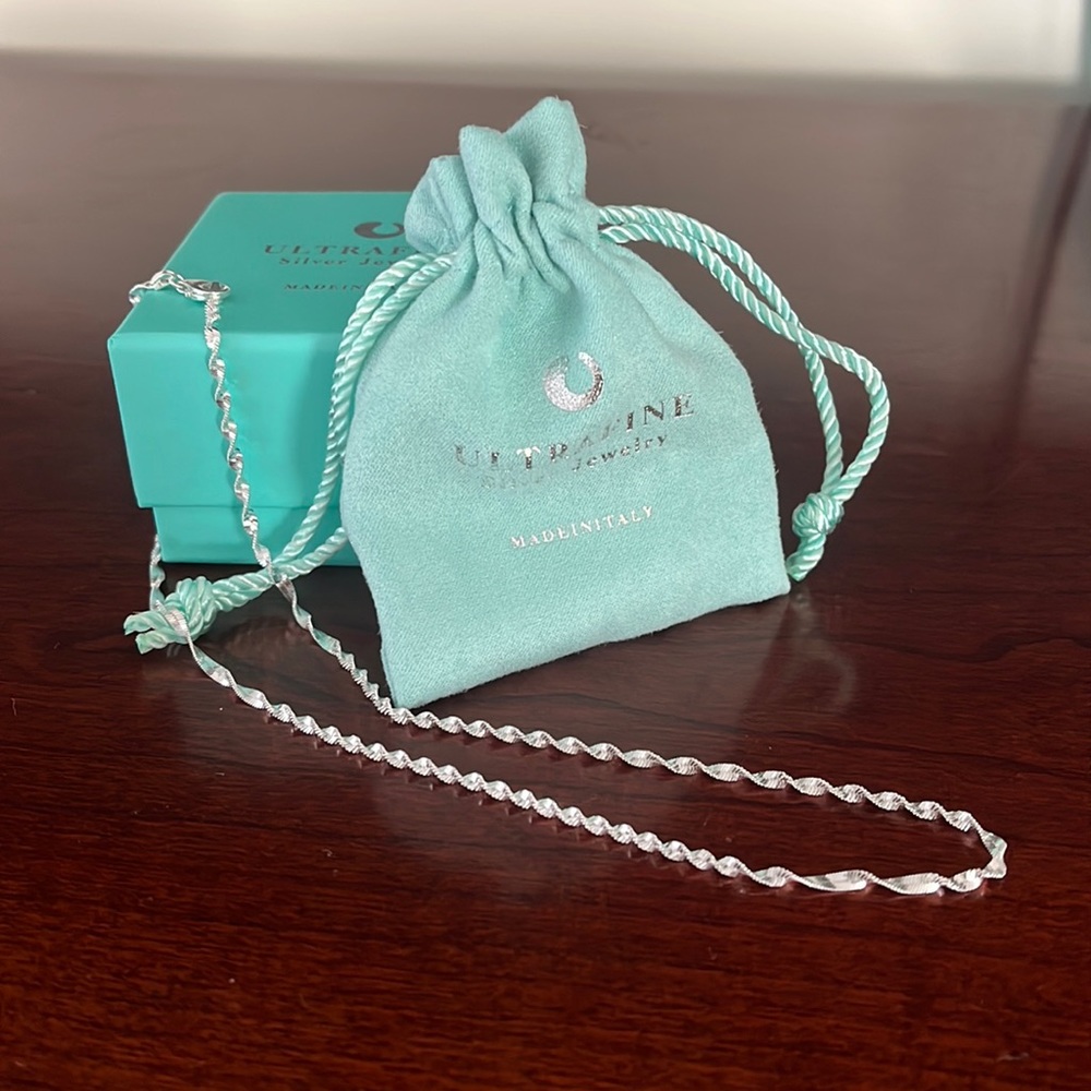 UltraFine Silver 20" Rope Chain Necklace